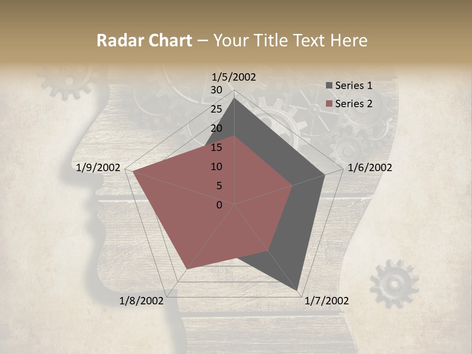 Technology Vintage Male PowerPoint Template