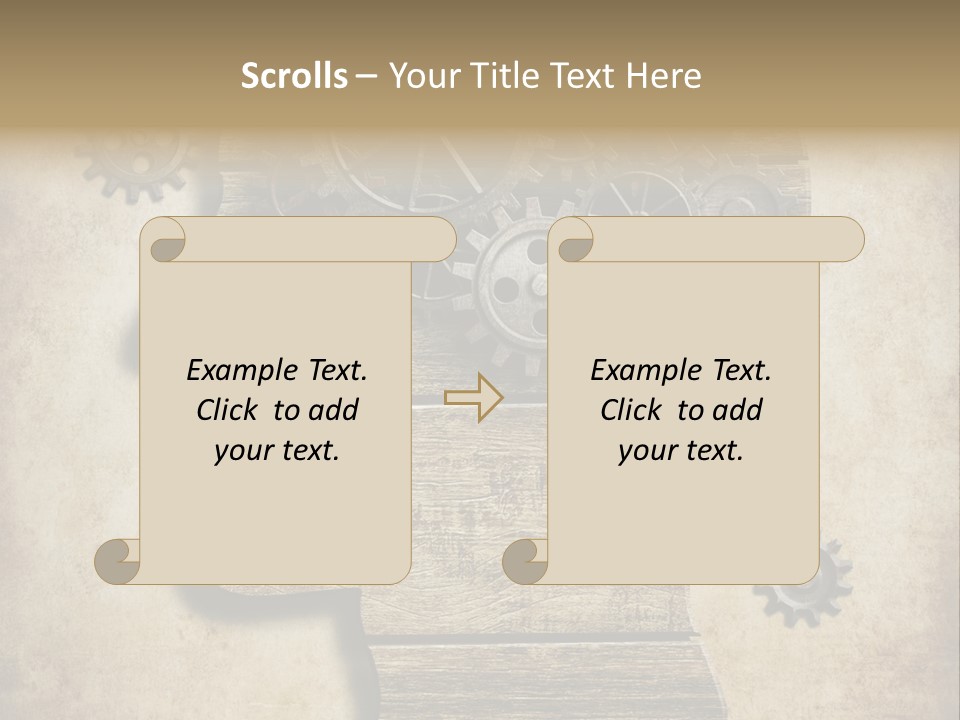 Technology Vintage Male PowerPoint Template