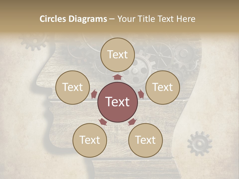 Technology Vintage Male PowerPoint Template