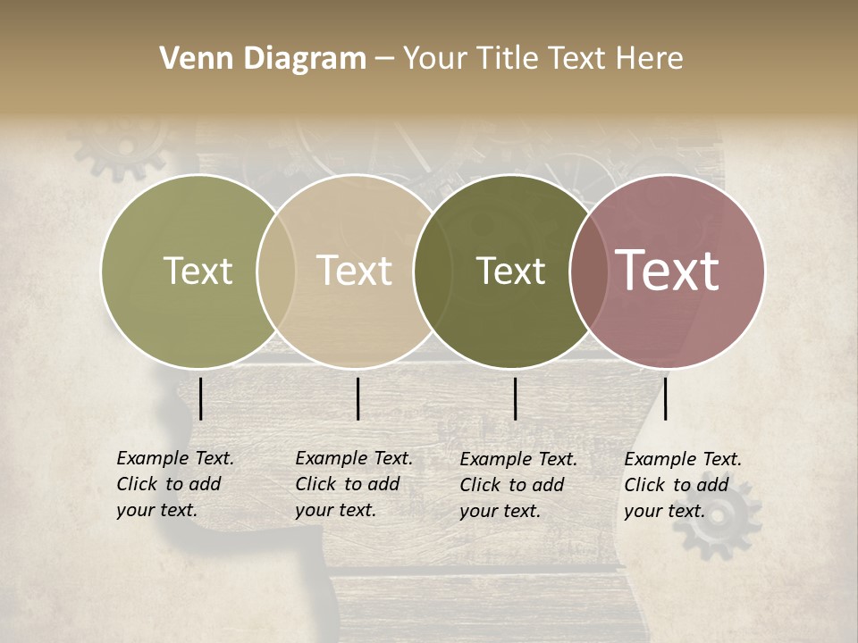 Technology Vintage Male PowerPoint Template