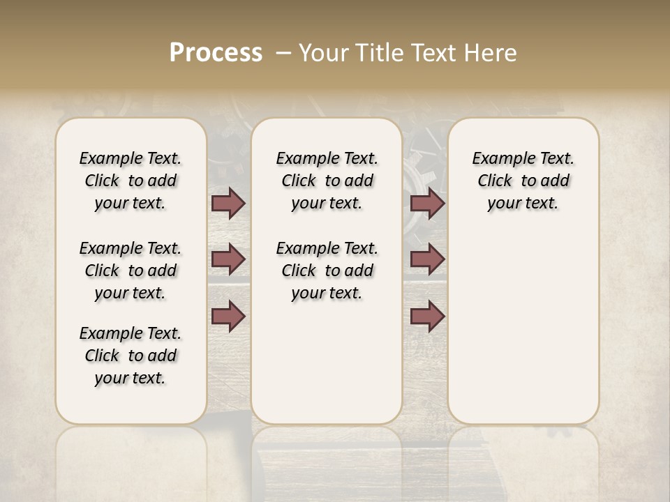Technology Vintage Male PowerPoint Template