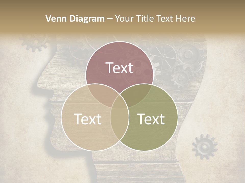 Technology Vintage Male PowerPoint Template