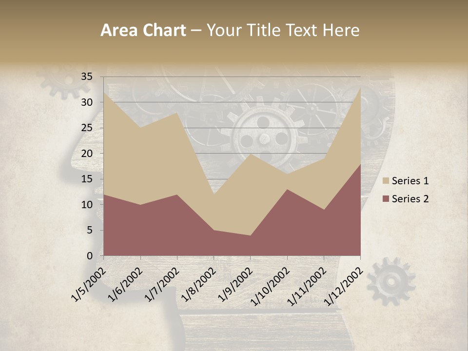 Technology Vintage Male PowerPoint Template