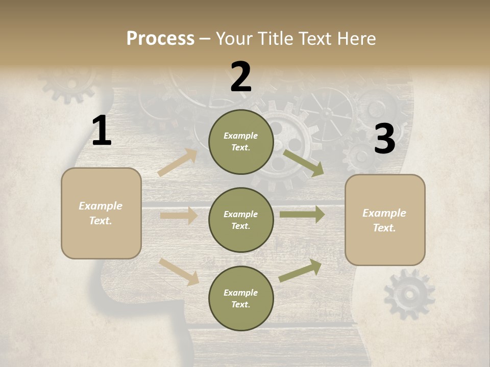 Technology Vintage Male PowerPoint Template