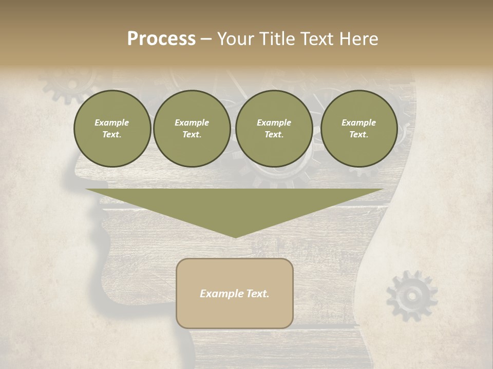 Technology Vintage Male PowerPoint Template