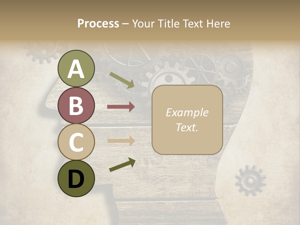 Technology Vintage Male PowerPoint Template