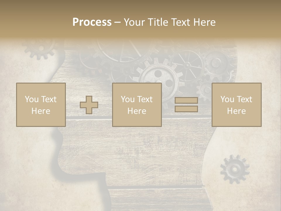 Technology Vintage Male PowerPoint Template
