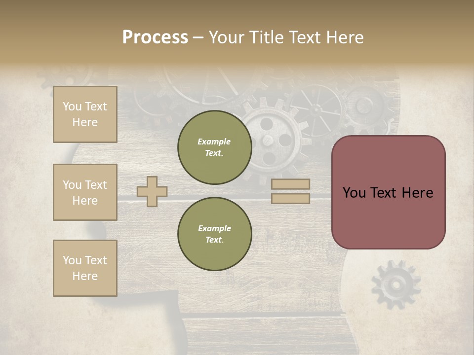 Technology Vintage Male PowerPoint Template