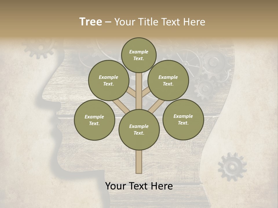 Technology Vintage Male PowerPoint Template