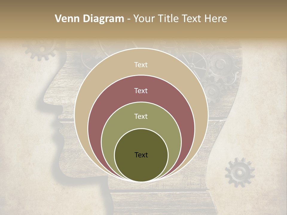 Technology Vintage Male PowerPoint Template