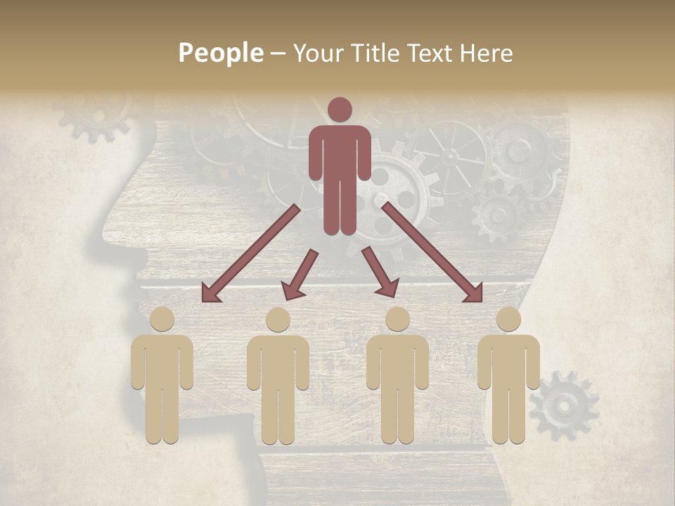 Technology Vintage Male PowerPoint Template