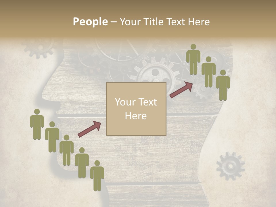 Technology Vintage Male PowerPoint Template