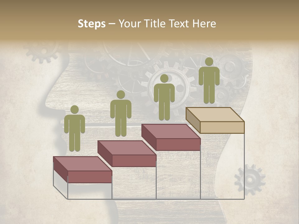 Technology Vintage Male PowerPoint Template