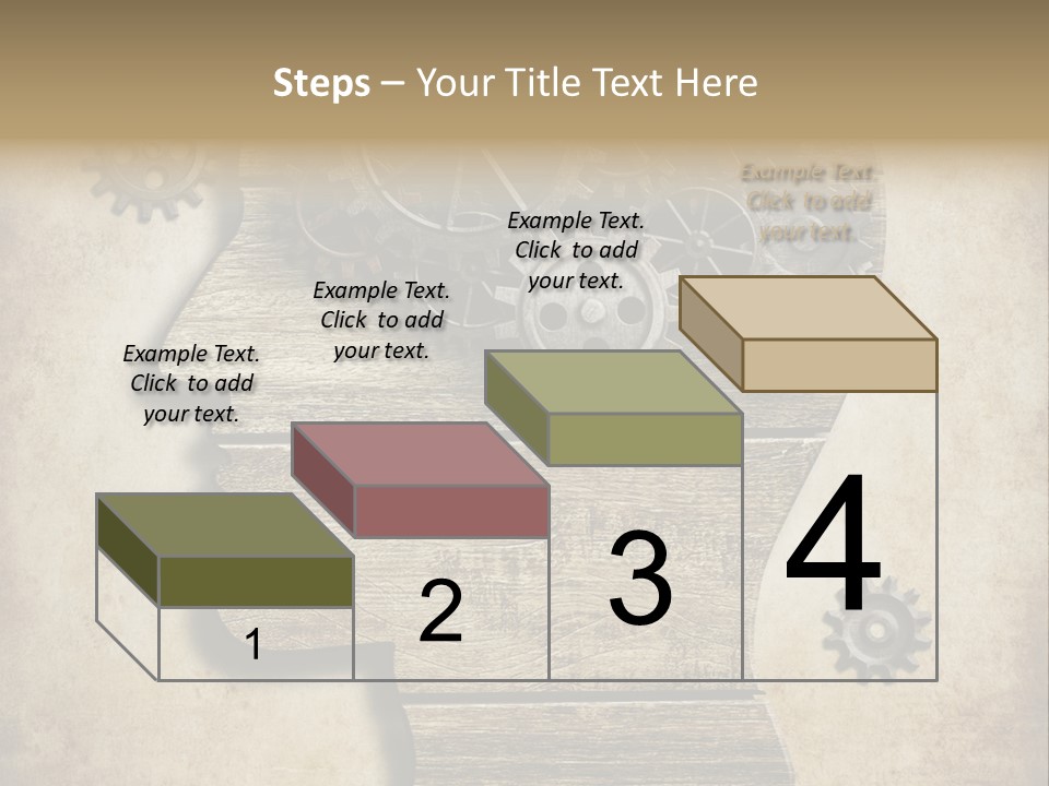 Technology Vintage Male PowerPoint Template