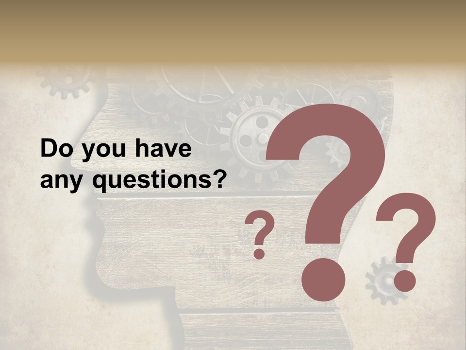 Technology Vintage Male PowerPoint Template