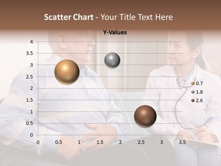 Patient Man Indoors PowerPoint Template