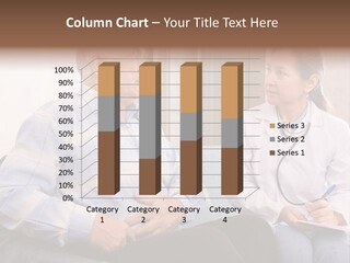 Patient Man Indoors PowerPoint Template