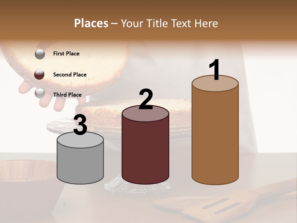 Pastry Sponge Sponge Cake PowerPoint Template