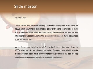 Pastry Sponge Sponge Cake PowerPoint Template