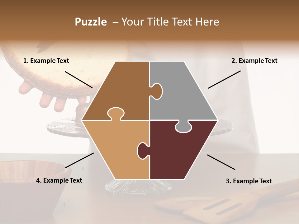 Pastry Sponge Sponge Cake PowerPoint Template