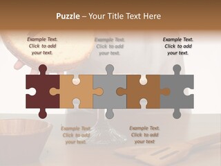 Pastry Sponge Sponge Cake PowerPoint Template