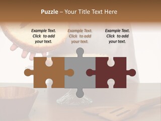 Pastry Sponge Sponge Cake PowerPoint Template