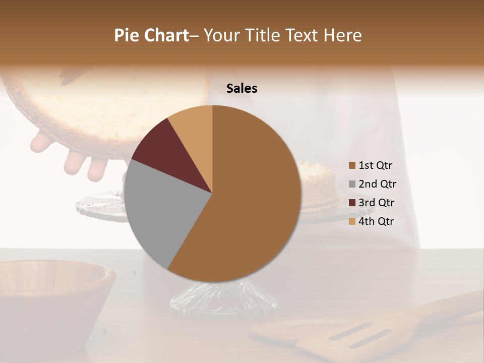 Pastry Sponge Sponge Cake PowerPoint Template