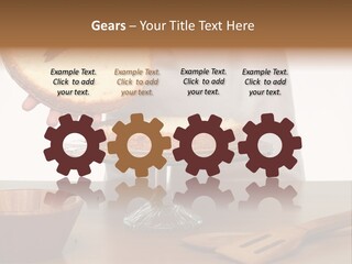 Pastry Sponge Sponge Cake PowerPoint Template