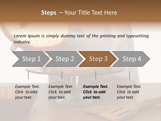 Pastry Sponge Sponge Cake PowerPoint Template