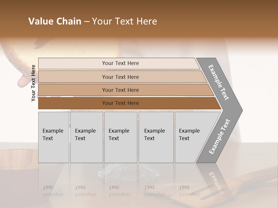 Pastry Sponge Sponge Cake PowerPoint Template
