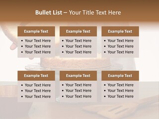 Pastry Sponge Sponge Cake PowerPoint Template