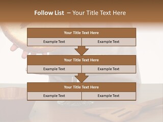 Pastry Sponge Sponge Cake PowerPoint Template