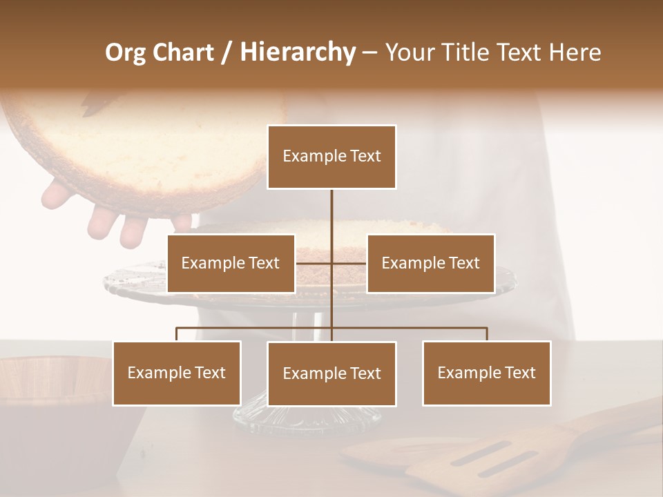 Pastry Sponge Sponge Cake PowerPoint Template