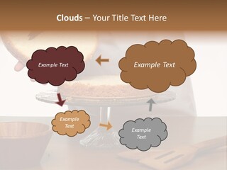 Pastry Sponge Sponge Cake PowerPoint Template