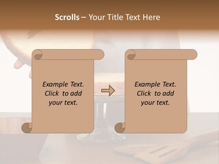 Pastry Sponge Sponge Cake PowerPoint Template