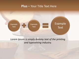 Pastry Sponge Sponge Cake PowerPoint Template