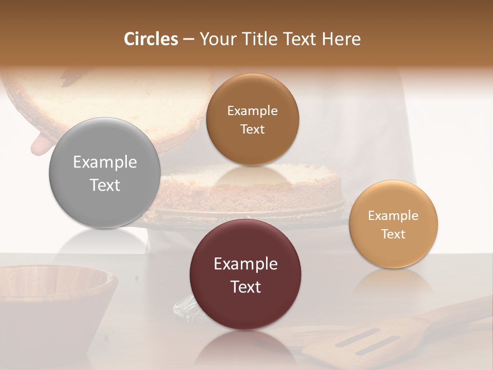 Pastry Sponge Sponge Cake PowerPoint Template