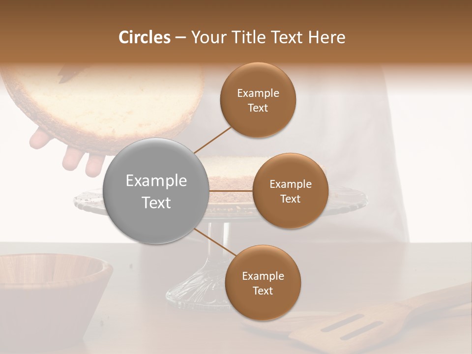 Pastry Sponge Sponge Cake PowerPoint Template