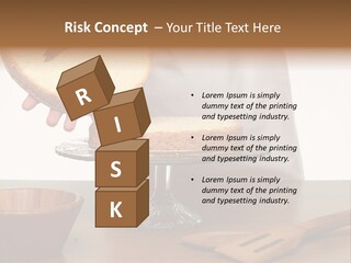 Pastry Sponge Sponge Cake PowerPoint Template