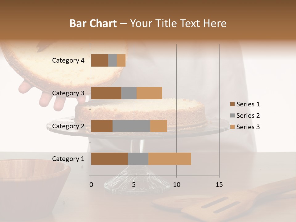Pastry Sponge Sponge Cake PowerPoint Template
