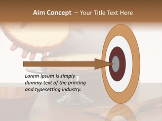 Pastry Sponge Sponge Cake PowerPoint Template