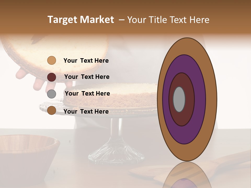 Pastry Sponge Sponge Cake PowerPoint Template