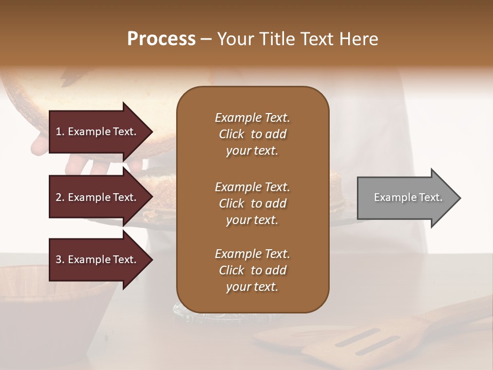 Pastry Sponge Sponge Cake PowerPoint Template