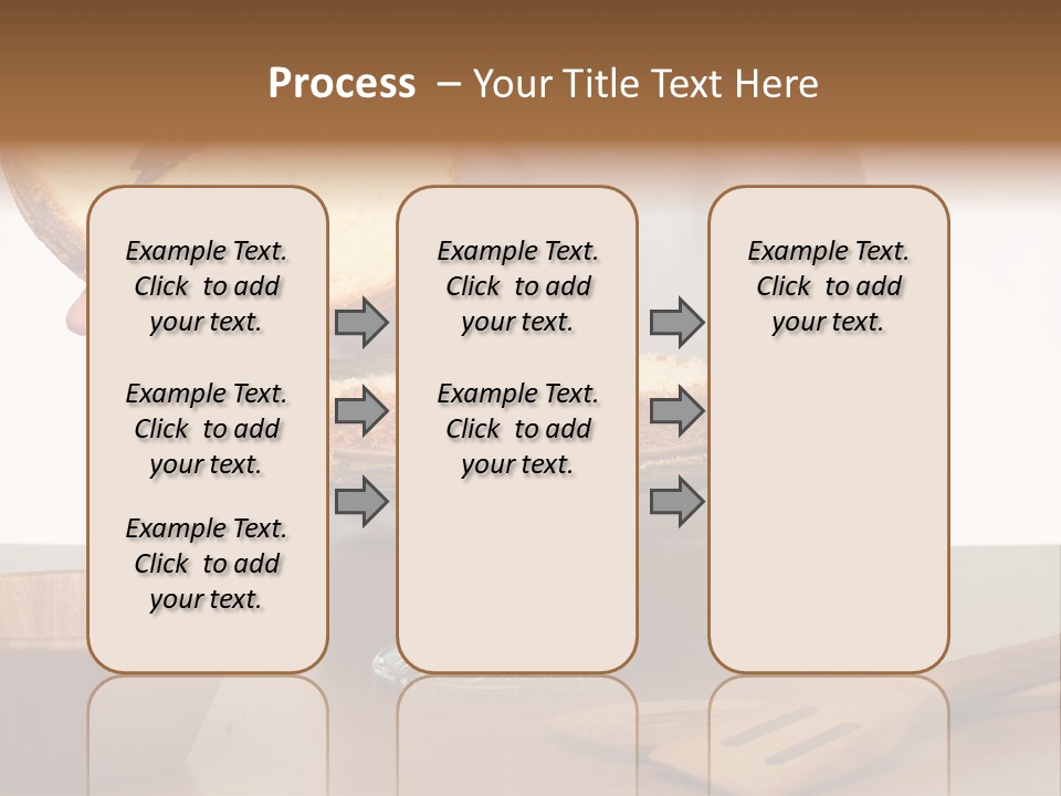 Pastry Sponge Sponge Cake PowerPoint Template