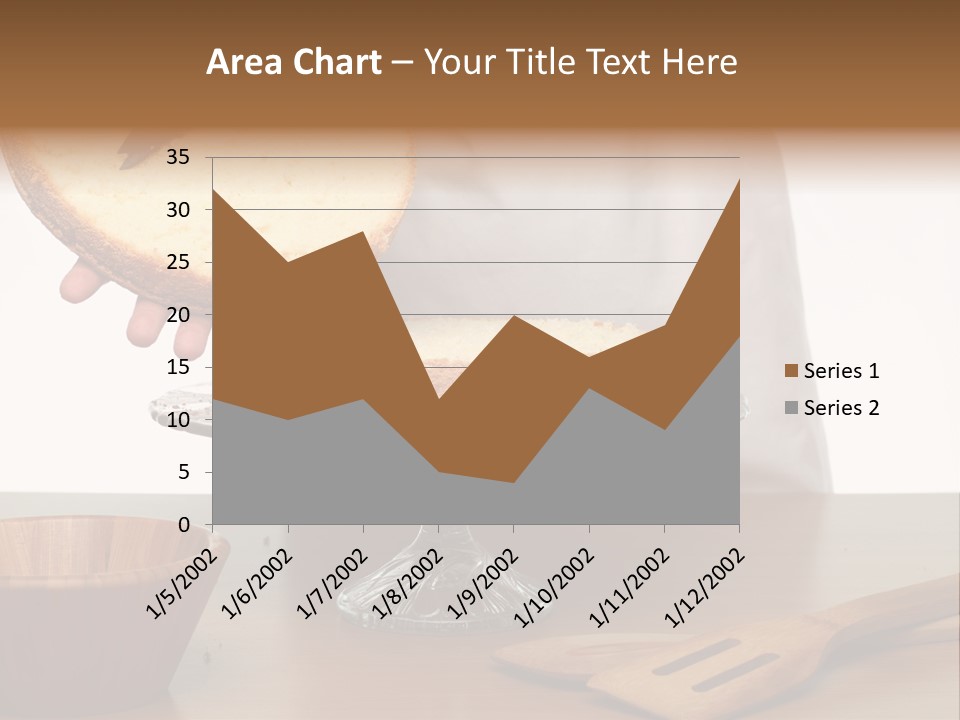 Pastry Sponge Sponge Cake PowerPoint Template