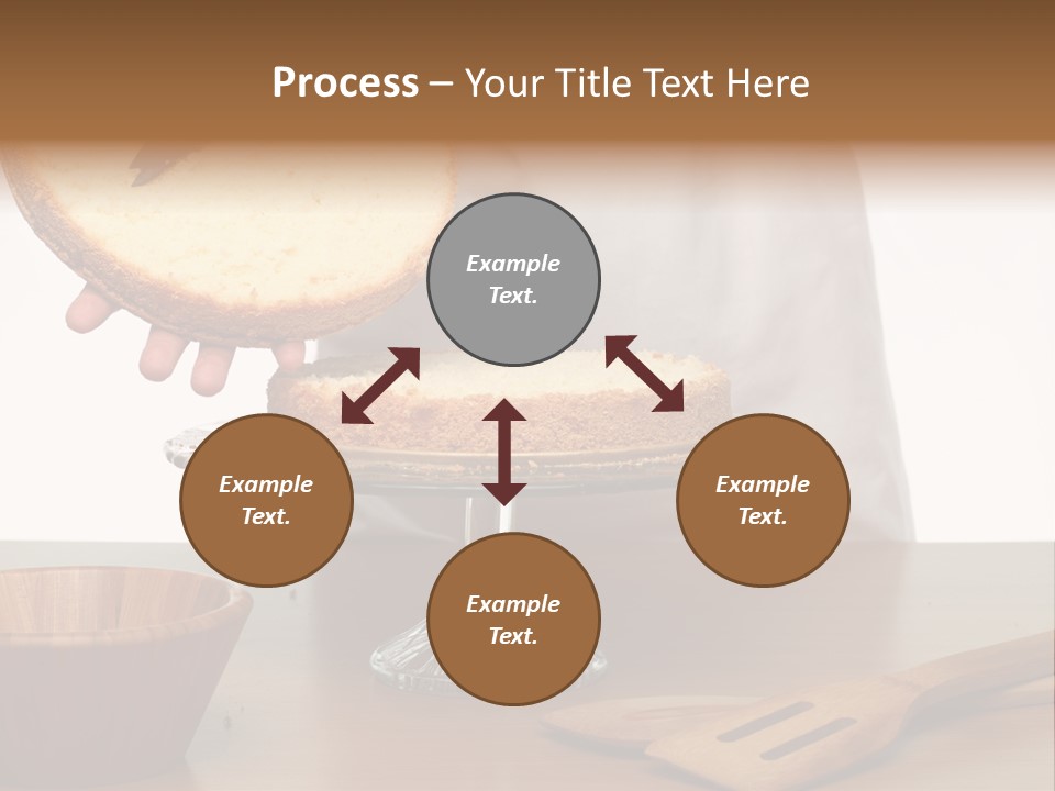 Pastry Sponge Sponge Cake PowerPoint Template