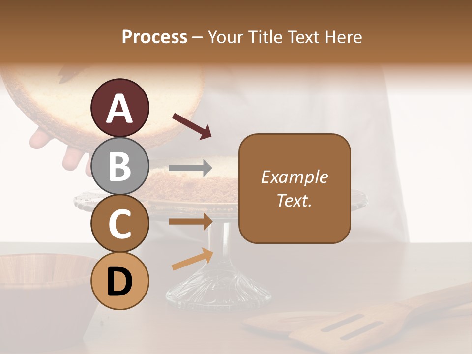 Pastry Sponge Sponge Cake PowerPoint Template