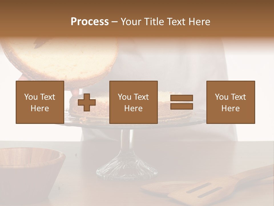 Pastry Sponge Sponge Cake PowerPoint Template