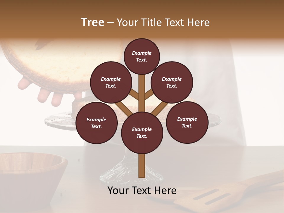 Pastry Sponge Sponge Cake PowerPoint Template