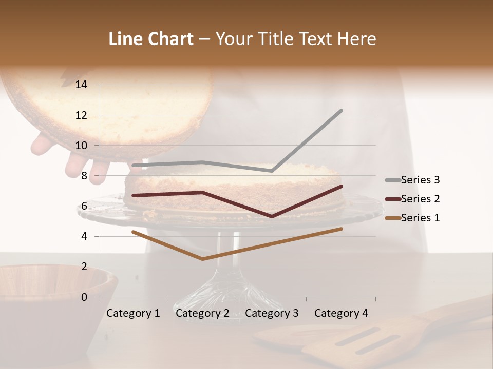Pastry Sponge Sponge Cake PowerPoint Template